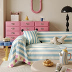 Atelier Pastel Striped Couch Cover