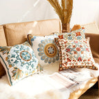Aurae Embroidered Vintage Cushion Cover