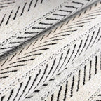 Aurivelle Herringbone Scallop Edge Couch Cover