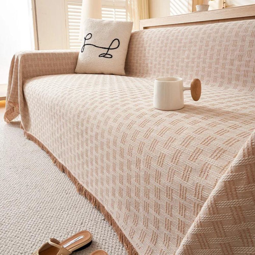 Casa Serene Geometric Couch Cover