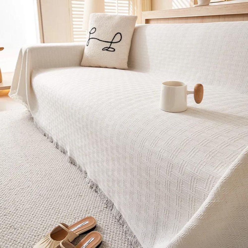 Casa Serene Geometric Couch Cover