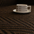 Chevron Herringbone Tassel Couch Cover