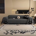 Chevron Herringbone Tassel Couch Cover