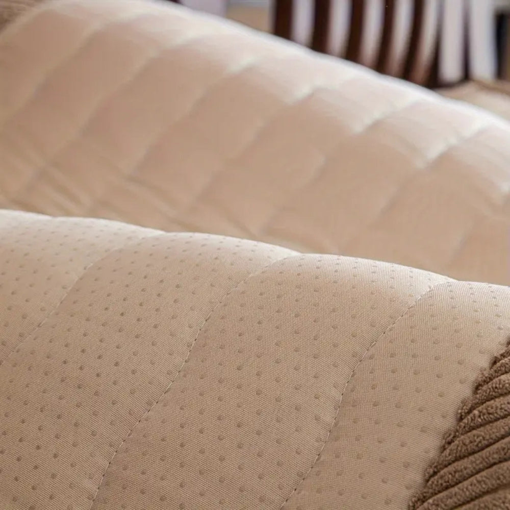 Chic Thick Plush Couch Cover