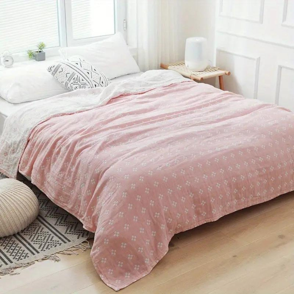 Diamond Dot Comfort Cotton Blanket