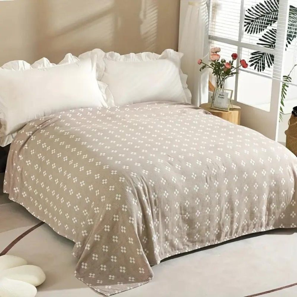 Diamond Dot Comfort Cotton Blanket