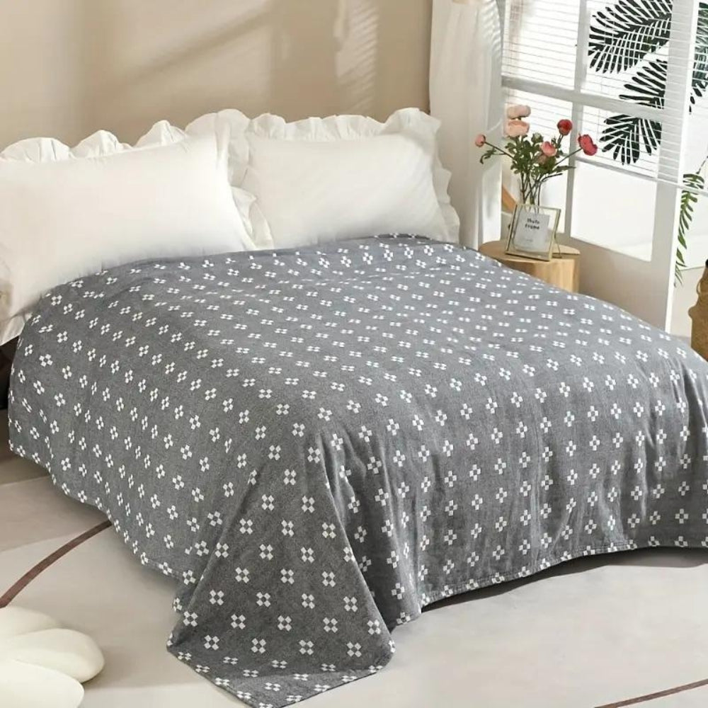 Diamond Dot Comfort Cotton Blanket