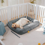 Fully Orthopedic Surround Support Waterproof Large Dog Bed