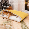Extremely Soft Fuzzy Puppy Sleeping Bag Dog Bed