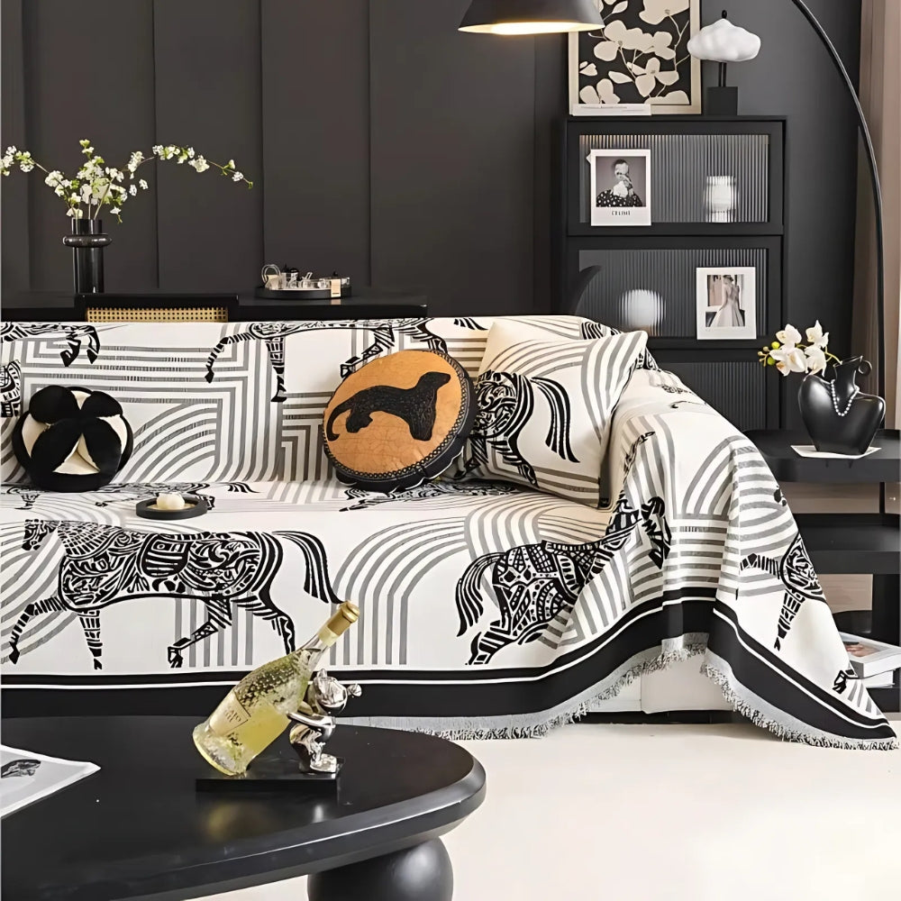 Gallora Horse All-Season Couch Cover