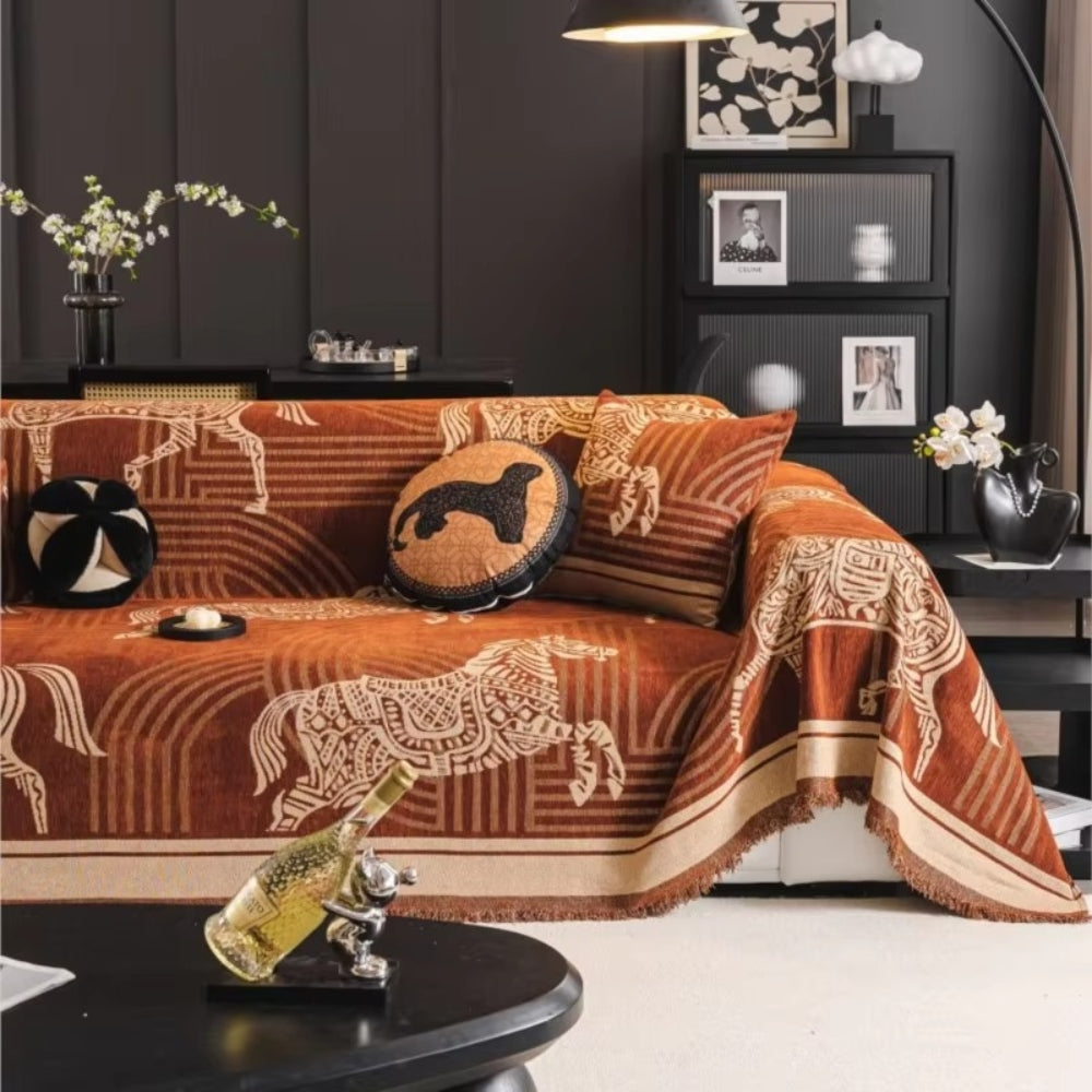 Gallora Horse All-Season Couch Cover