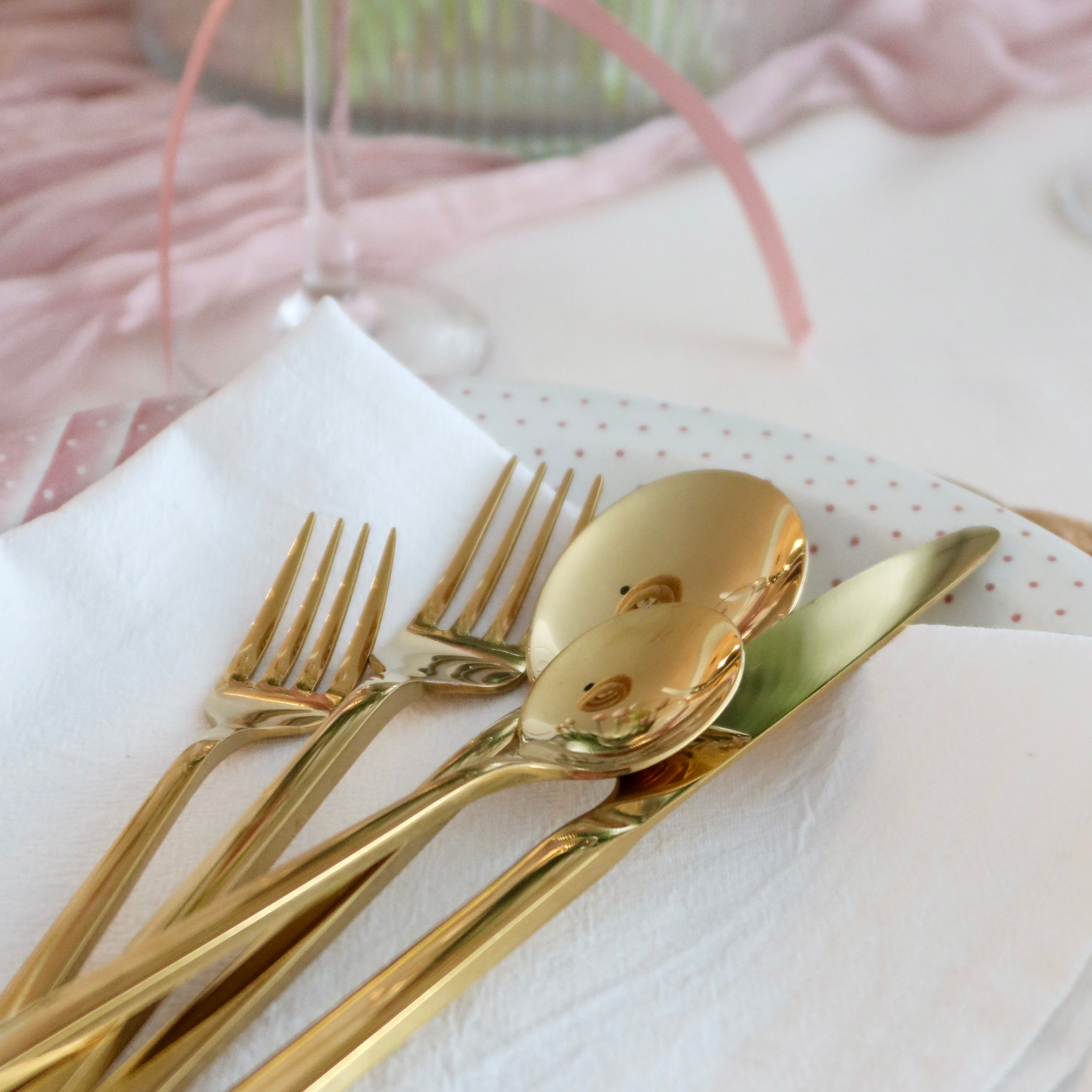 30 Piece Arya Flatware Utensils Sets