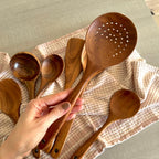 Wooden Cooking Utensils 7 Pcs Set