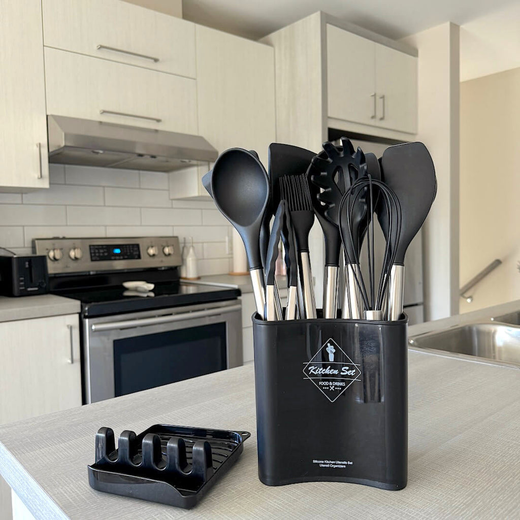 Lyon Silicone Kitchen Utensils Set