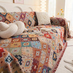 Jewel Vintage Mosaic Couch Cover