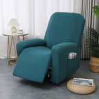 Juno Fitted Recliner Chair Cover Soft Pocket