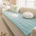 Lazy Soft Flannel Breathable Pet Mat Non-slip Sofa Cover