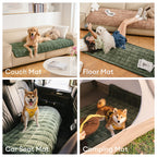 Lazy Soft Flannel Breathable Pet Mat Non-slip Sofa Cover