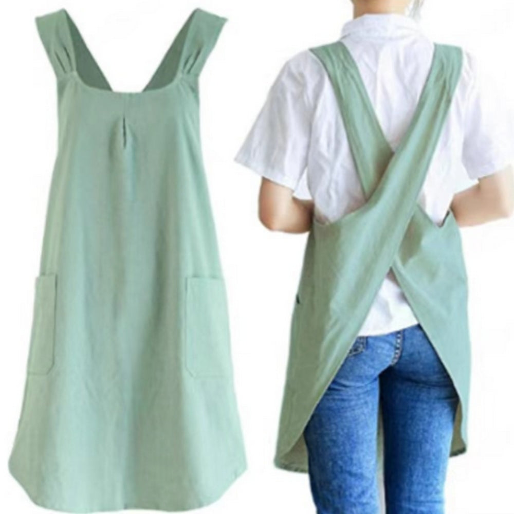Nari Korean-Inspired Cross-Back Apron