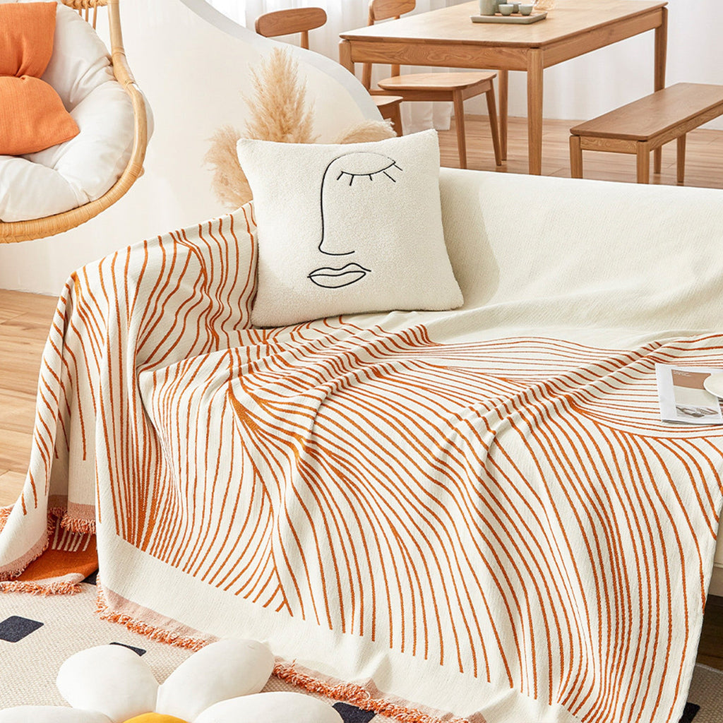 Reversible Jacquard Sofa / Couch Cover