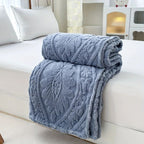 Paris Weave Jacquard Fleece Blanket