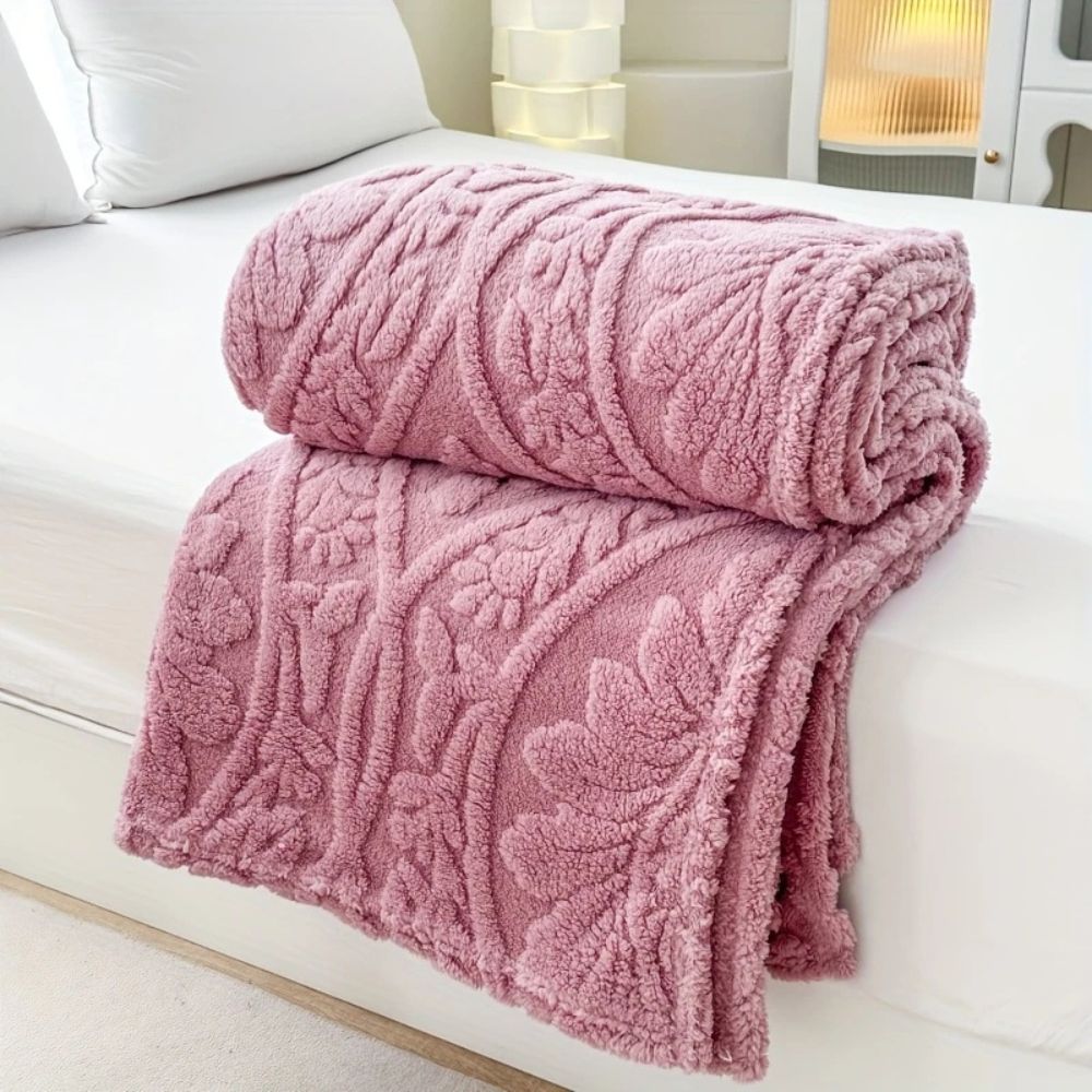 Paris Weave Jacquard Fleece Blanket