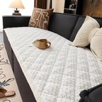 Pet-Proof Textured Quilted Couch Protector Slipcover