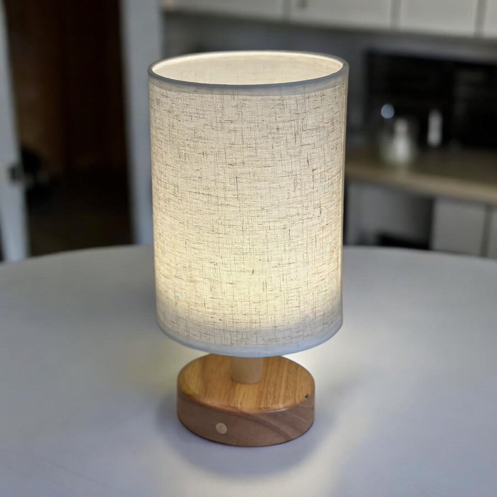 Nordic Linen Table Lamp