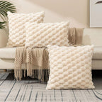 Plush Marshmallow Cushion Cover
