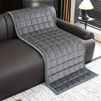 Metro Line Quilted Couch Cover Mat