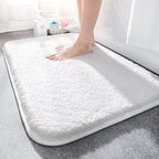 CloudLuxe – Super Dikke Luxe Badkamer Mat met Ultieme Zachtheid en Antislip Onderkant