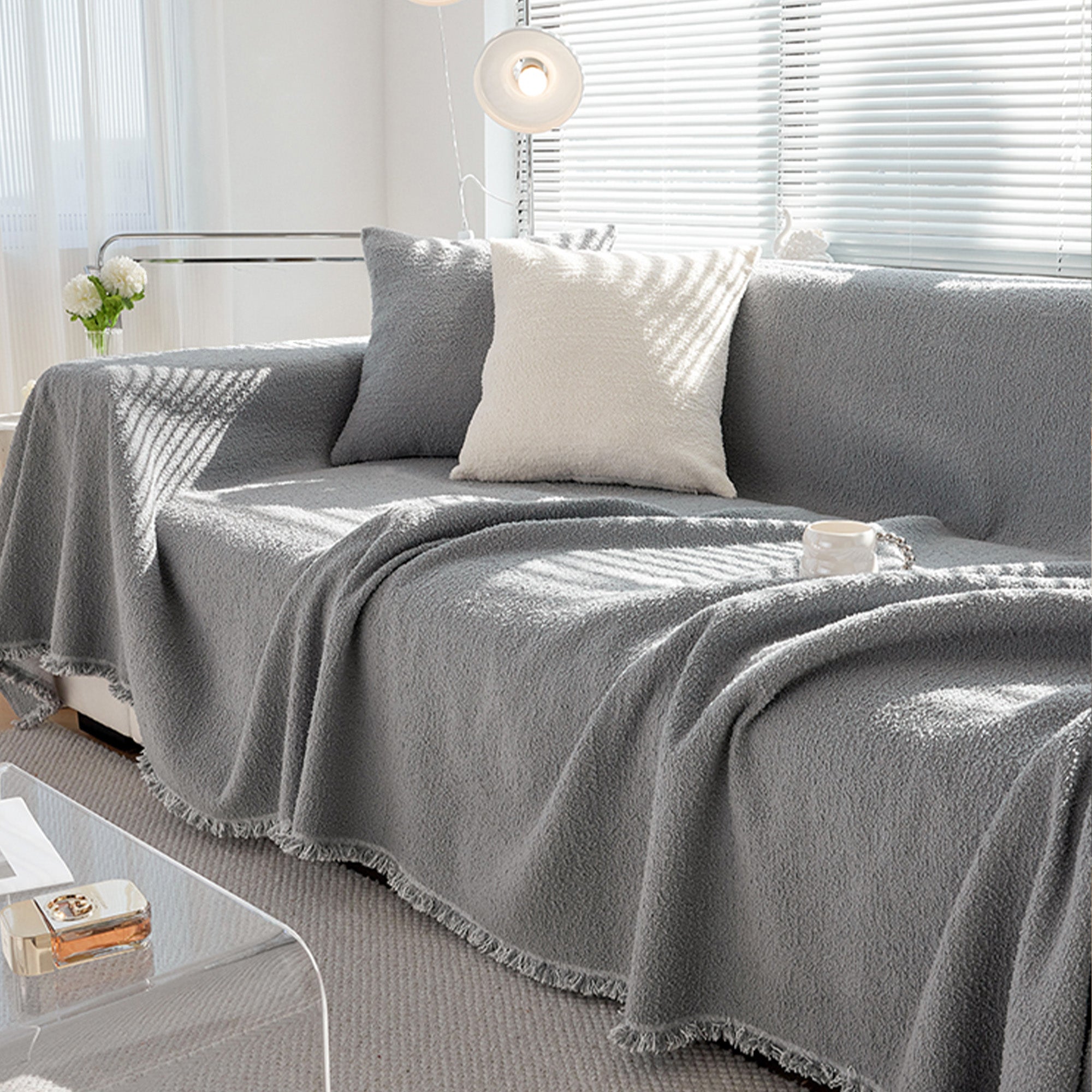 Cozy Winter Style Sofa/Couch Cover - Limited Time Offer