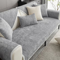 Waterproof Antimicrobial Simple Striped Chenille Anti-scratch Sofa Cover