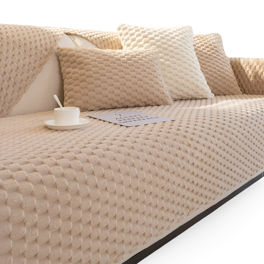 Stylish Non-Slip Sofa Cover – Elegant Protection for All Sofa Sizes, Stain Resistant, Machine Washable, High-Quality Polyester