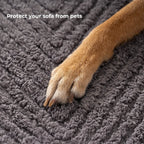 Thickened Plush Herringbone Non-slip Sofa Cover