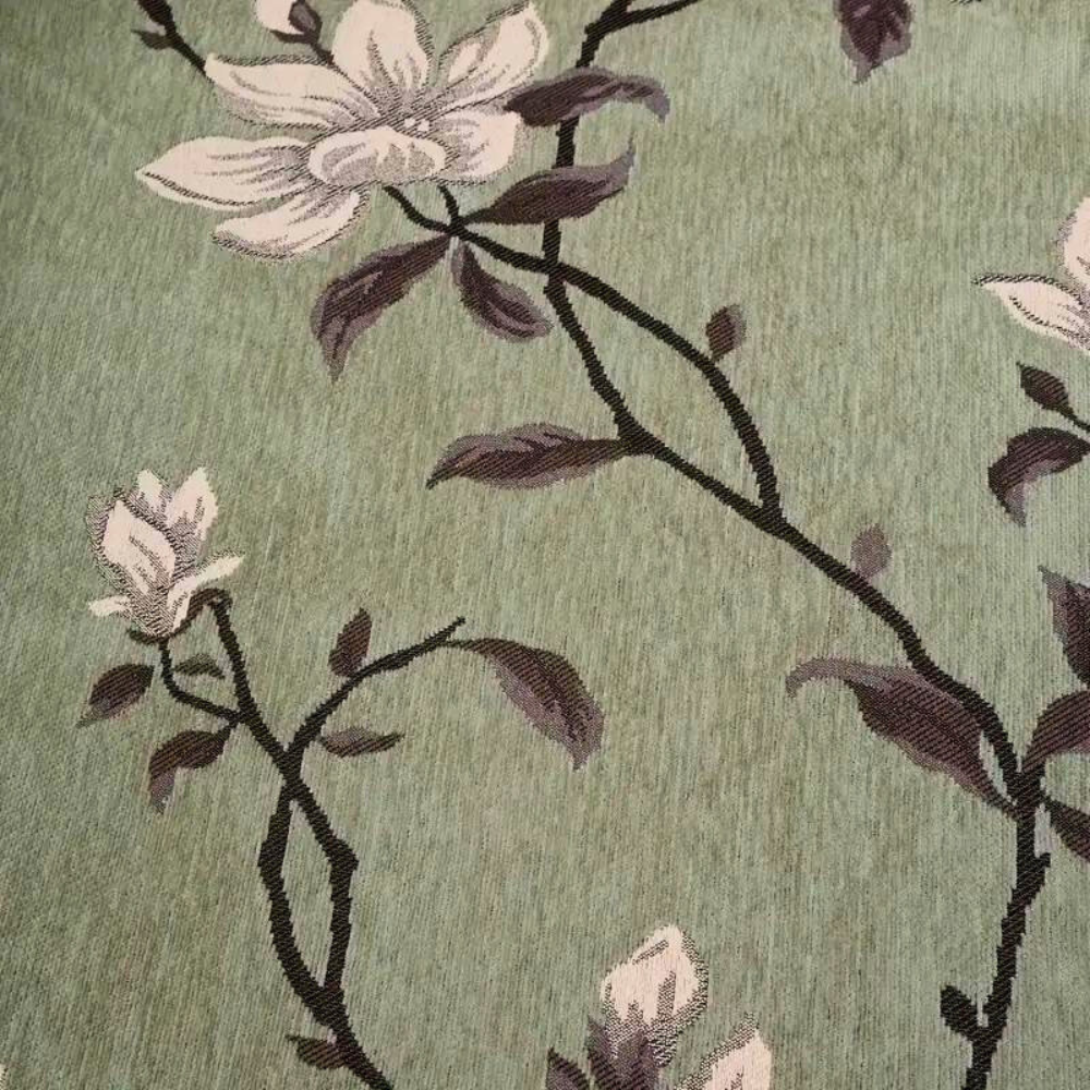 Vintage Floral Chenille Couch Cover