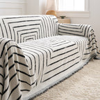 Chic Square Pattern Sofa / Couch Cover - Limited Time Offer