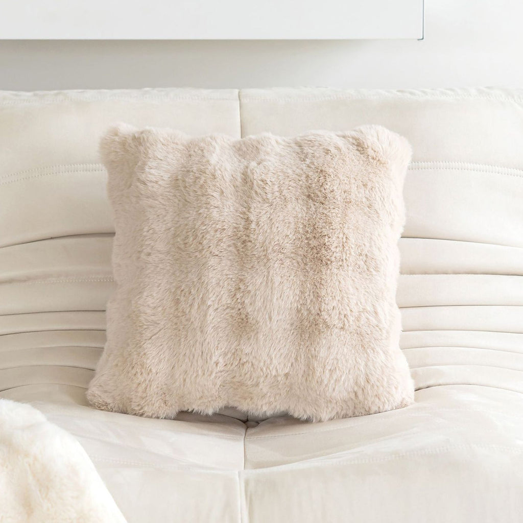 Faux Fur Throw Pillow Cover - Limited Time Offer