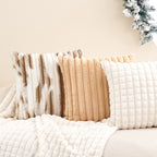 Faux Fur Throw Pillow Cover - Limited Time Offer