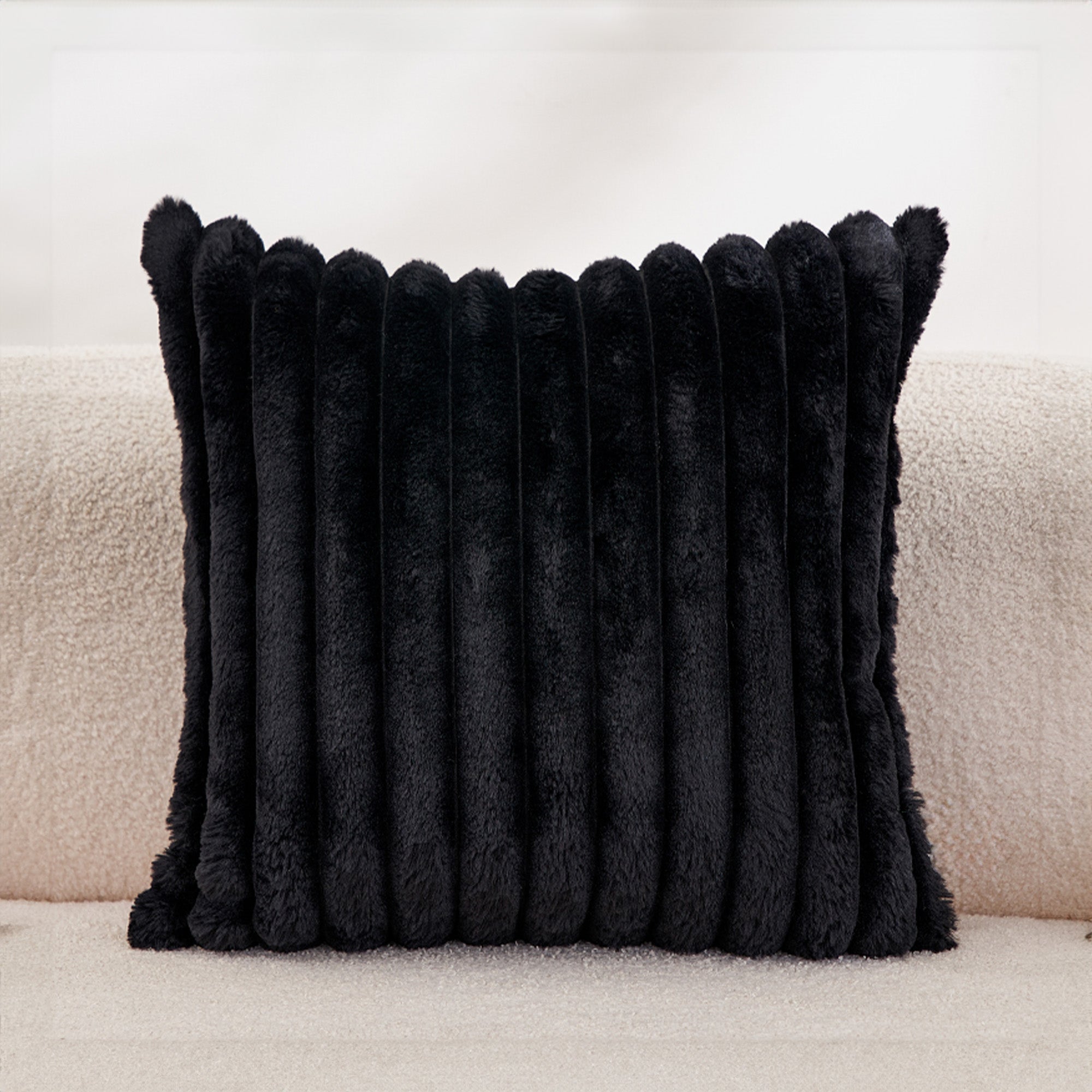 Faux Fur Throw Pillow Cover - Limited Time Offer
