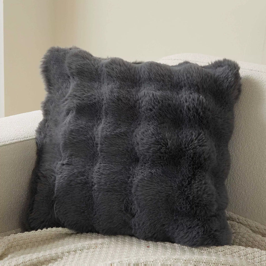 Faux Fur Throw Pillow Cover - Limited Time Offer