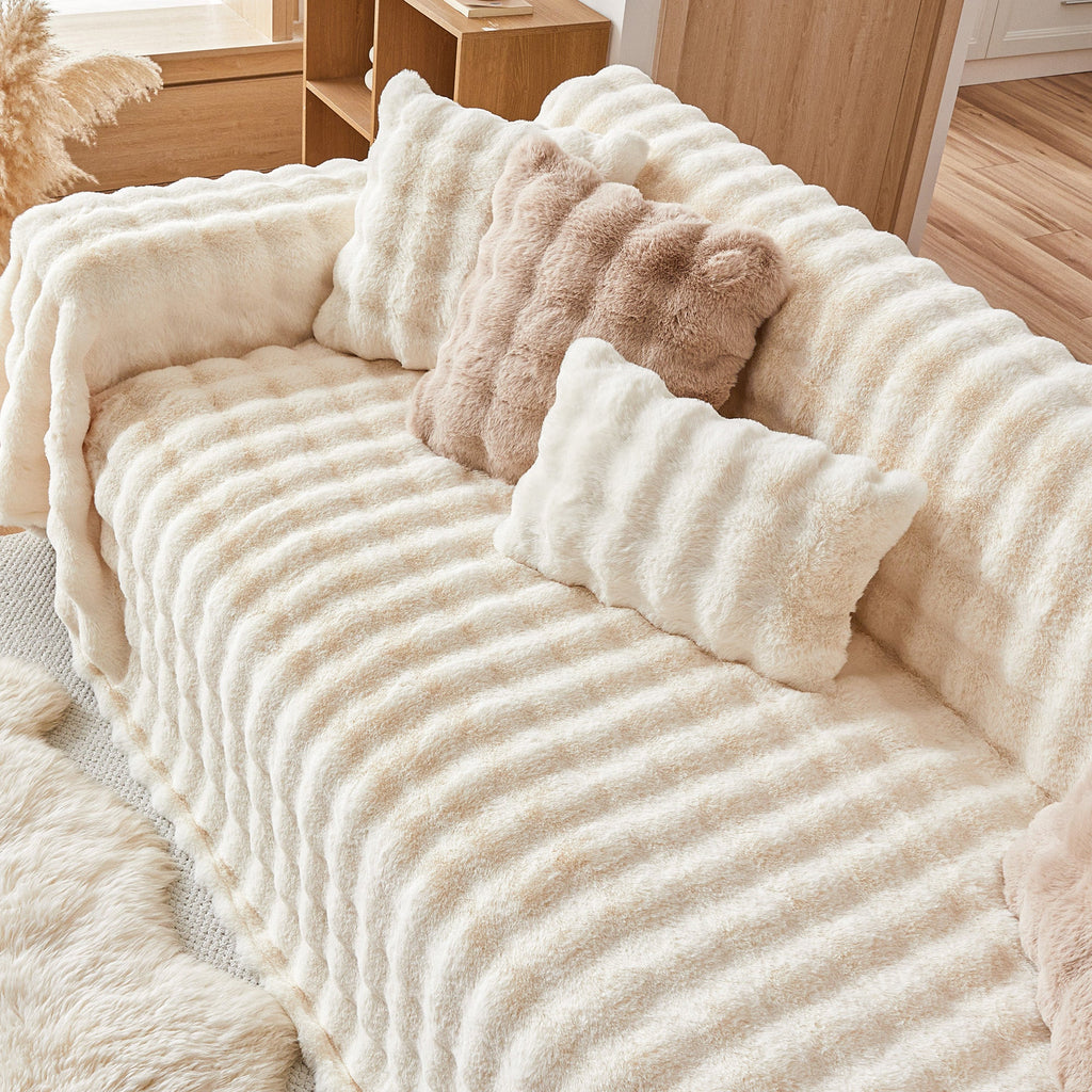 Faux Fur Throw Pillow Cover - Limited Time Offer