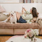 Lazy Soft Flannel Breathable Pet Mat Non-slip Sofa Covers