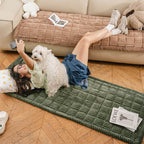Lazy Soft Flannel Breathable Pet Mat Non-slip Sofa Covers