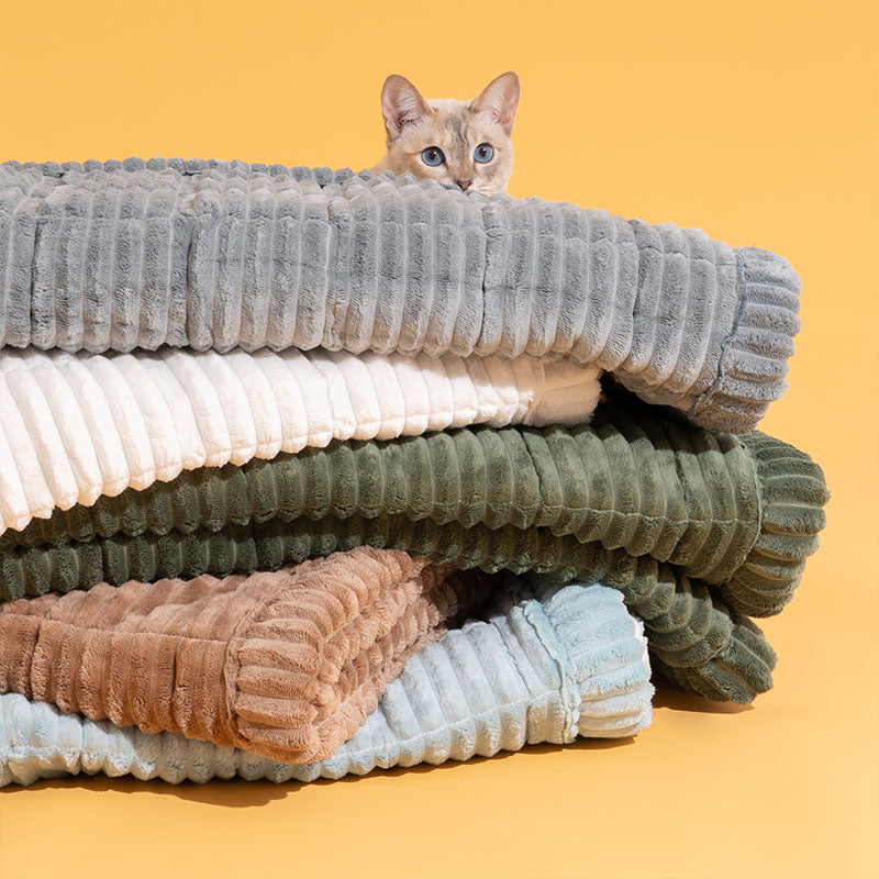 Lazy Soft Flannel Breathable Pet Mat Non-slip Sofa Covers