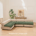 Lazy Soft Flannel Breathable Pet Mat Non-slip Sofa Covers