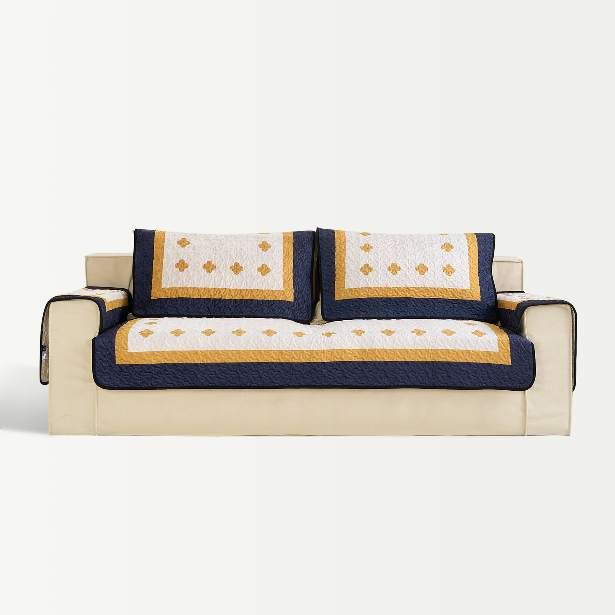 Lux Cotton Anti-Scratch Sofa Cover