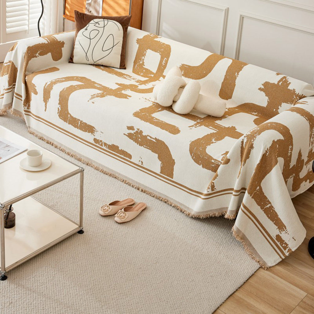 Monochrome Chic Sofa / Couch Cover