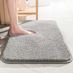 CloudLuxe – Super Dikke Luxe Badkamer Mat met Ultieme Zachtheid en Antislip Onderkant