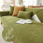 Herringbone Chenille Fabric Waterproof & Antifouling Sofa Covers